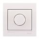 Светорегулятор 1000Вт цвет белый, Lezard Deriy 702-0202-157