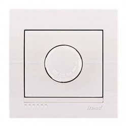 Світлорегулятор 500 Вт з фільтром колір білий, Lezard Deriy