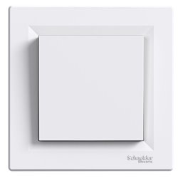 Механізм заглушки, колір білий, Asfora