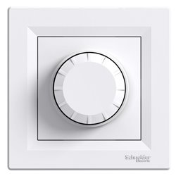 Светорегулятор, 600 Вт, цвет белый, Asfora