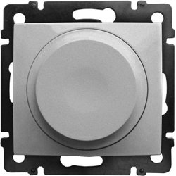 Диммер для LED-ламп, 300 Вт, алюминий, 770263 Legrand Valena