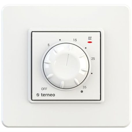 Терморегулятор Terneo Rol с датчиком воздуха, белый 21528