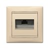 Механизм розетки компьютерной 1х RJ45 слоновая кость Legrand Valena 774130