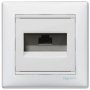 Механізм розетки компьютерної 1х RJ45 білий, Valena Legrand