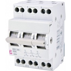 Перемикач перекидний введення резерву 40А, 3 полюси, SSQ 340 ETI