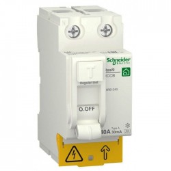 ПЗВ 40A, 30mA, тип A, 2 полюса, Resi9 R9R61240 Schneider Electric