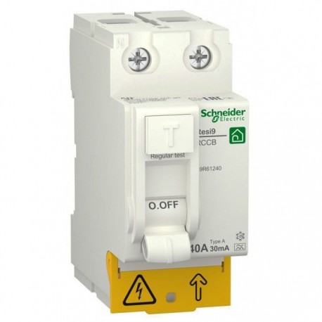 ПЗВ 40A, 30mA, тип A, 2 полюса, Resi9 R9R61240 Schneider Electric