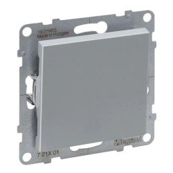 Переключатель 1- кл, цвет алюминий, SUNO Legrand 721306
