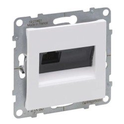 Розетка компьютерная 1-а RJ45 Cat5E/UTP, белый, SUNO Legrand 721150