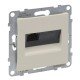Розетка комп'ютерна 1-а RJ45 Cat5E/UTP, сл. кістка, SUNO Legrand 721250
