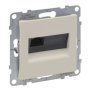 Розетка комп'ютерна 1-а RJ45 Cat5E/UTP, сл. кістка, SUNO Legrand 721250