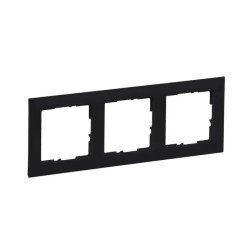 Рамка 3-я, черный, SUNO Legrand 721523