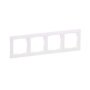 Рамка 4-а, білий, SUNO Legrand 721504