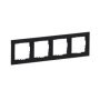 Рамка 4-а, чорний, SUNO Legrand 721524