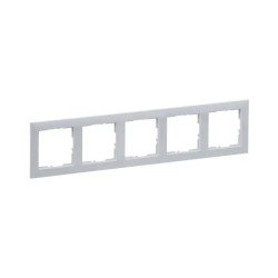 Рамка 5-а, алюміній, SUNO Legrand 721515