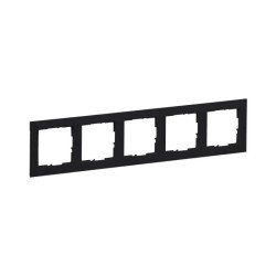 Рамка 5-а, чорний, SUNO Legrand 721525