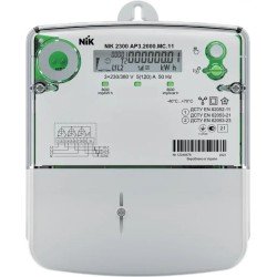 Счетчик электроэнергии NIK2300 AP3.2000.MC.11 5(120)А, 3ф, однотарифный