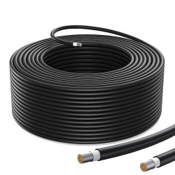 Кабель для солнечных электростанций H1Z2Z2-K 1х6 black