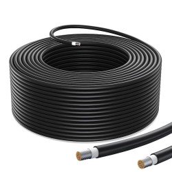 Кабель для сонячних електростанцій H1Z2Z2-K 1х6 black