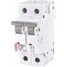 Автоматический выключатель ETIMAT 6 2p C 20А (6 kA), ETI 2143517