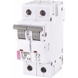 Автоматичний вимикач ETIMAT 6 2p C 50А (6 kA), ETI 2143521
