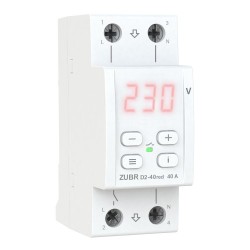 Реле контролю напруги ZUBR D2-40 red