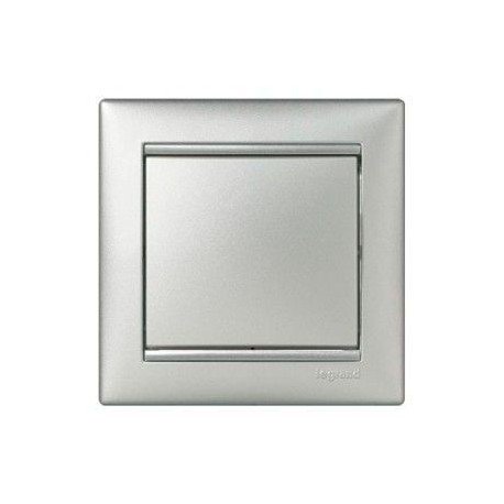 Механизм переключателя 1-кл, Valena Legrand алюминий 770106