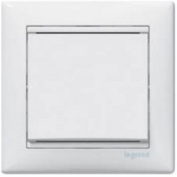 Механізм вимикача 1-клавішного, білий, Valena Legrand