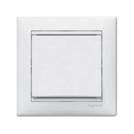 Механизм выключателя 1-клавишного, Valena Legrand белый 774401