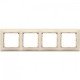 Рамка Legrand 4-на слонова кістка, Valena Legrand
