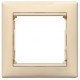 Рамка Legrand 1 пост слоновая кость Valena 774351