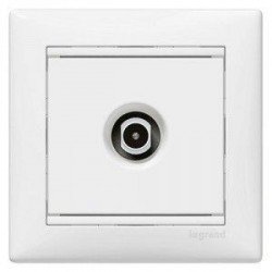 Механизм розетки TV оконечной 10дб белый Legrand Valena 774430