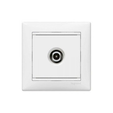 Механізм розетки TV кінцевий 10дб білий, Valena Legrand