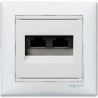 Механізм розетки телефонної 2х RJ11 білий, Valena Legrand