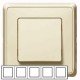 Рамка 5-а, колір слонова кістка, Legrand Cariva, Legrand