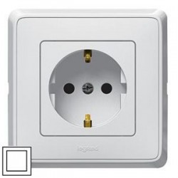 Рамка 1-ная, цвет белый, Legrand Cariva 773651