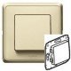 Механизм переключателя 1-кл., цвет слоновая кость, Legrand Cariva 773706