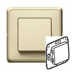 Механизм переключателя 1-кл., цвет слоновая кость, Legrand Cariva 773706