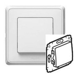 Механизм переключателя 1-кл., цвет белый, Legrand Cariva 773606