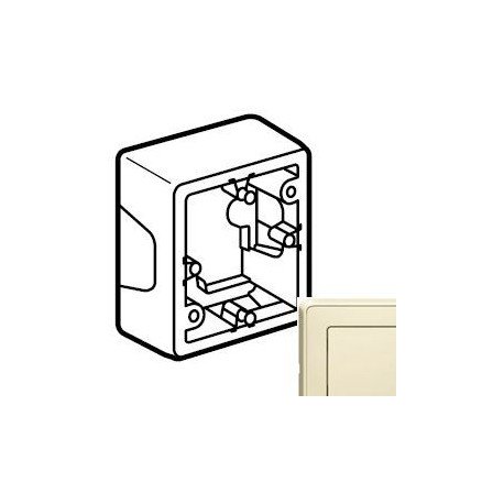Коробка 1-ная для монтажа, цвет слоновая кость, Legrand Cariva 773798