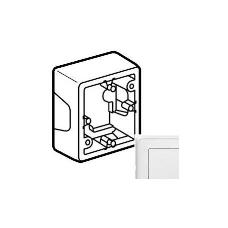 Коробка 1-ная для монтажа, белая, Legrand Cariva 773698