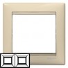 Рамка Legrand 2 поста слоновая кость Valena 774352