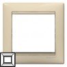 Рамка Legrand 1 пост слоновая кость Valena 774351