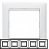 Рамка Legrand 5 постов белый Valena 