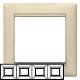 Рамка Legrand 4-на слонова кістка, Valena Legrand
