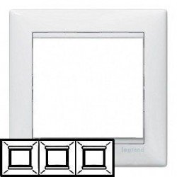 Рамка Legrand 3 поста белый Valena 774453