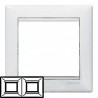Рамка Legrand 2 поста белый Valena 774452