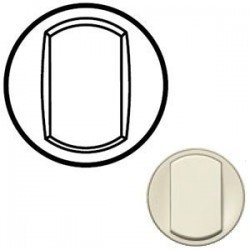 Лицевая панель механизма выключателя 1-кл., цвет слоновая кость, Сeliane 66200