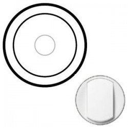 Лицевая панель механизма выключателя сенсорного, цвет белый, Celiane 68041