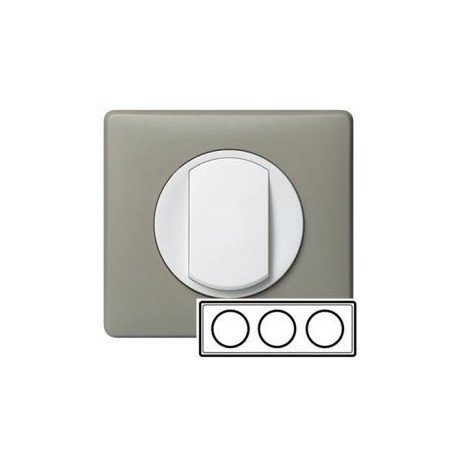 Рамка 3-ная, колір сафарі, Celiane, Legrand